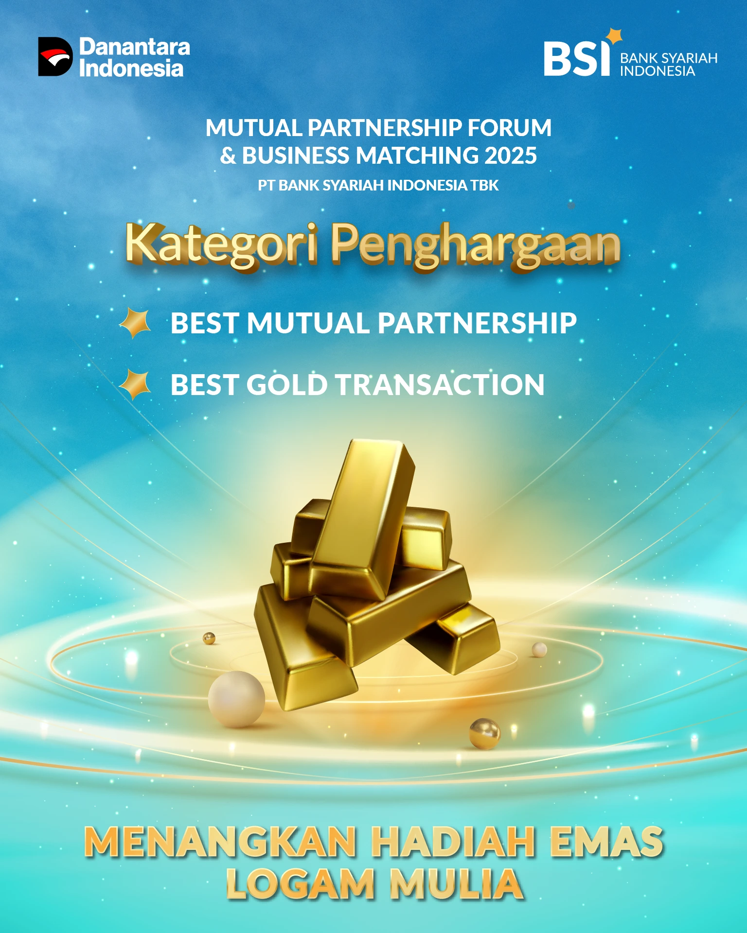 Penghargaan dan Hadiah Emas